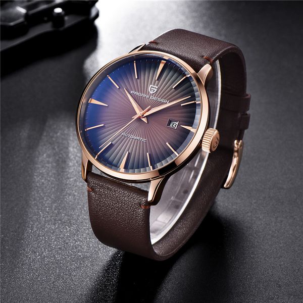 mens watch mechanical luxury pagani clock style design mechanical watch waterproof mens simple automatic sports relogio gmldv, Slivery;brown
mens watch mechanical luxury pagani clock style design mechanical watch waterproof mens simple automatic sports relogio gmldv, Slivery;brown