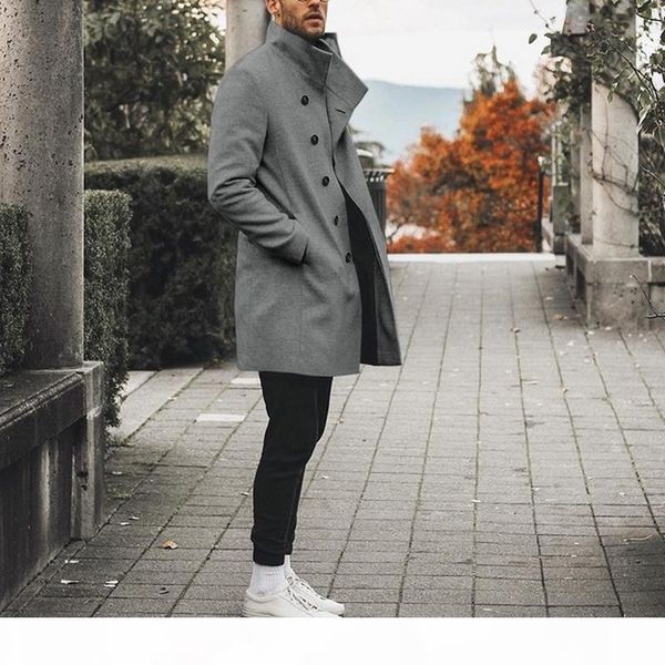 winter classic slim trench coat long coat men autumn men's trench solid long windbreaker vintage blends coats, Tan;black
winter classic slim trench coat long coat men autumn men's trench solid long windbreaker vintage blends coats, Tan;black