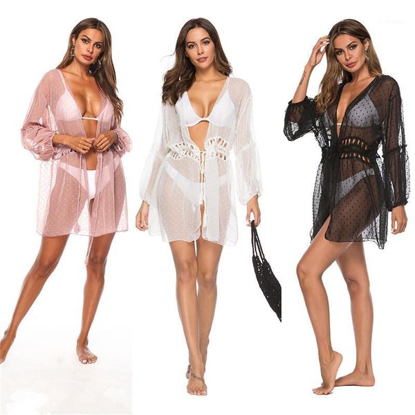 cover-ups women beach cover up lace white long sleeve dress dot crochet ladies summer tunic vestidos de playa mujer dresses1
cover-ups women beach cover up lace white long sleeve dress dot crochet ladies summer tunic vestidos de playa mujer dresses1