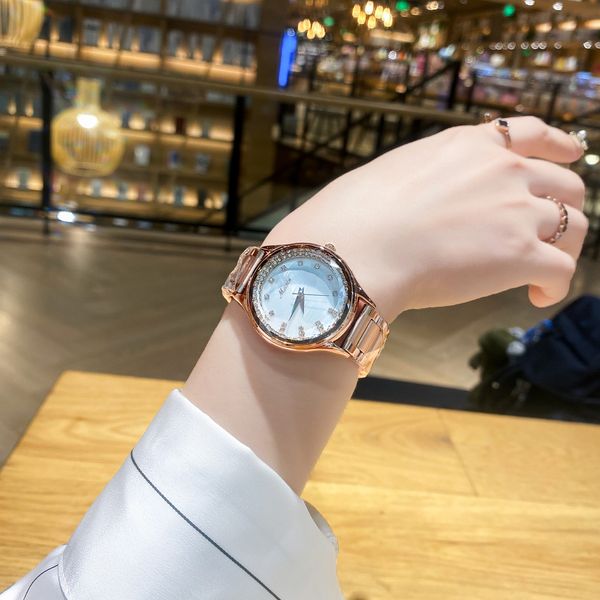a small number of watches light luxury simple temperament atmosphere diamond inlaid women's fashion watch waterproof
a small number of watches light luxury simple temperament atmosphere diamond inlaid women's fashion watch waterproof