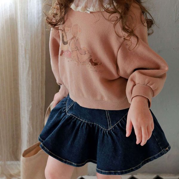 strawberry children's 2020 autumn shan korean and winter fashion elastic waist versatile girl's denim skirt 6xhj, Blue
strawberry children's 2020 autumn shan korean and winter fashion elastic waist versatile girl's denim skirt 6xhj, Blue