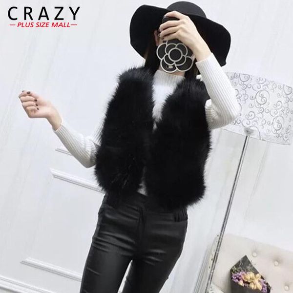 new fashion women s-6xl winter black white short design fake vest for ladies plus size faux fur coats
new fashion women s-6xl winter black white short design fake vest for ladies plus size faux fur coats