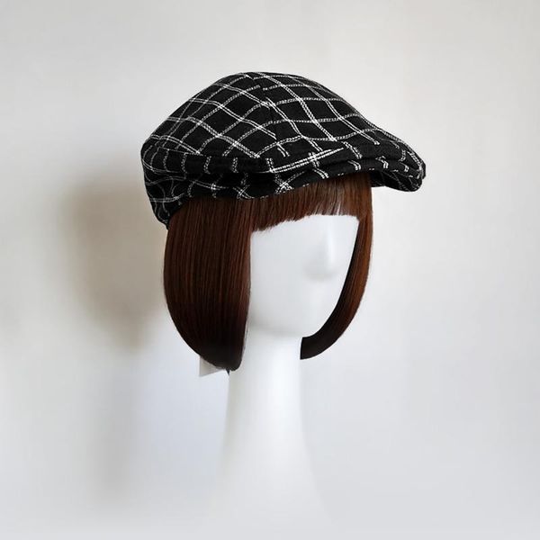 ronyu new women beret cap autumn winter cotton hat vintage plaid men women berets retro ivy newsboy flat cap artist hat blm272, Blue;gray
ronyu new women beret cap autumn winter cotton hat vintage plaid men women berets retro ivy newsboy flat cap artist hat blm272, Blue;gray