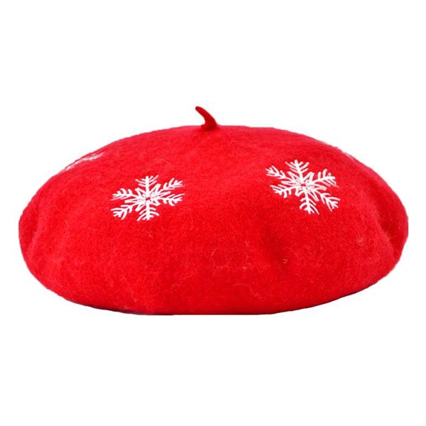 berets doubchow women's snow flake embroidered artist wool french cap hats teenagers girls maiden baret beanie flat hat, Blue;gray
berets doubchow women's snow flake embroidered artist wool french cap hats teenagers girls maiden baret beanie flat hat, Blue;gray