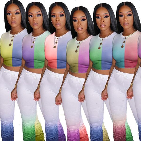 women sports suit pleated flared two pieces set short sleeve flared pants 2 pieces set tracksuit print outdoor wear, Gray
women sports suit pleated flared two pieces set short sleeve flared pants 2 pieces set tracksuit print outdoor wear, Gray