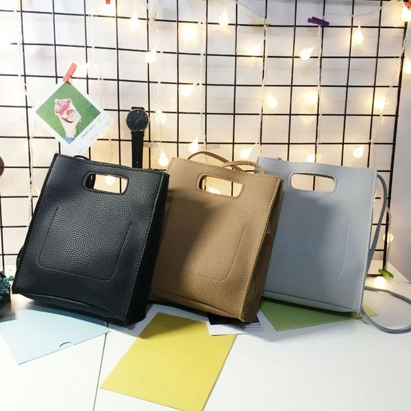 retro ladies simple handbag 2020 new solid color shoulder messenger bag wild lychee pattern casual pu shopping bag
retro ladies simple handbag 2020 new solid color shoulder messenger bag wild lychee pattern casual pu shopping bag