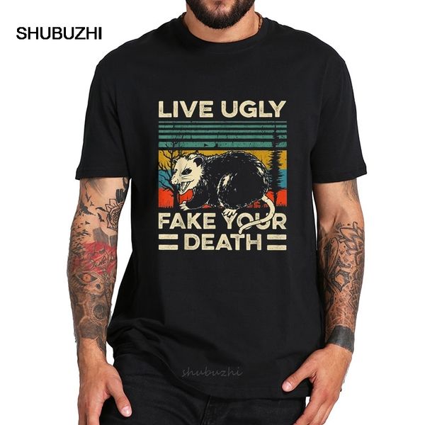 live ugly fake your death t shirt just like a possum retro tshirt eu size breathable 100% cotton tee sport hooded sweatshirt hoodie
live ugly fake your death t shirt just like a possum retro tshirt eu size breathable 100% cotton tee sport hooded sweatshirt hoodie