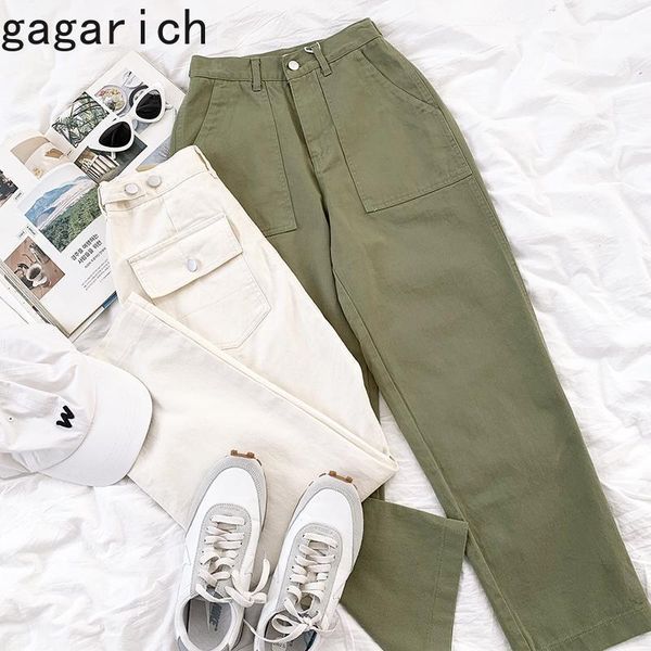 women's pants & capris gagarich women casual large pocket design waist loose thin straight solid cargo femme streewear fashion trousers, Black;white
women's pants & capris gagarich women casual large pocket design waist loose thin straight solid cargo femme streewear fashion trousers, Black;white