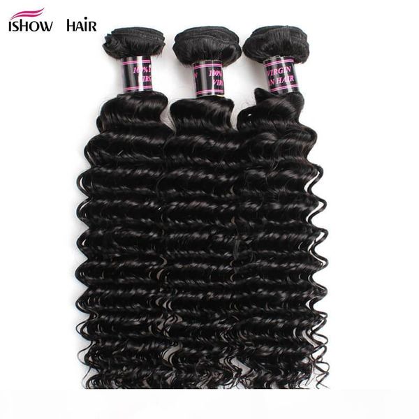 brazilian deep wave human hair wefts 3bundles with 13x4 lace frontal ear to ear human hair bundles with closure, Black
brazilian deep wave human hair wefts 3bundles with 13x4 lace frontal ear to ear human hair bundles with closure, Black
