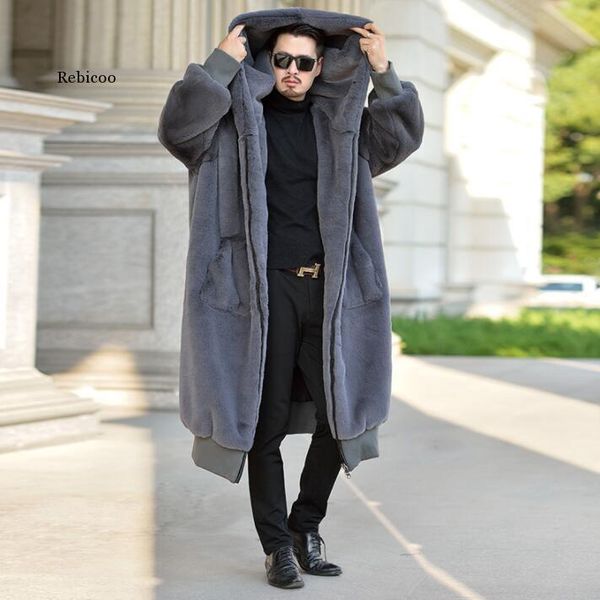 autumn robe faux leather jacket mens winter thicken warm fur leather coat men loose jackets hooded, Black
autumn robe faux leather jacket mens winter thicken warm fur leather coat men loose jackets hooded, Black
