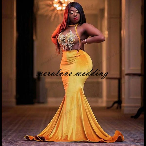 vestidos de novia african arabic party dresses scoop illusion neck yellow velvet prom dress wear sleeves black girl evening gown
vestidos de novia african arabic party dresses scoop illusion neck yellow velvet prom dress wear sleeves black girl evening gown