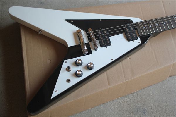 factory custom flying v bass 4 strings electric guitar flying v shape body all color are available musical instrument
factory custom flying v bass 4 strings electric guitar flying v shape body all color are available musical instrument