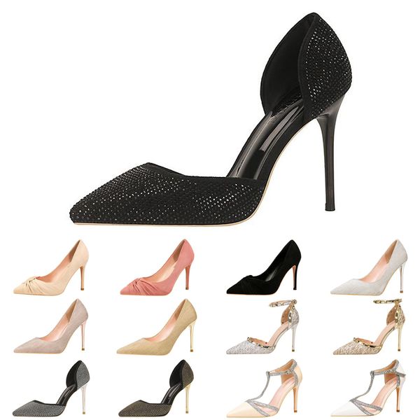 luxury 10cm high heels fashion women casual shoes elegant sequins wedding glitter spikes dress size 35-40
luxury 10cm high heels fashion women casual shoes elegant sequins wedding glitter spikes dress size 35-40