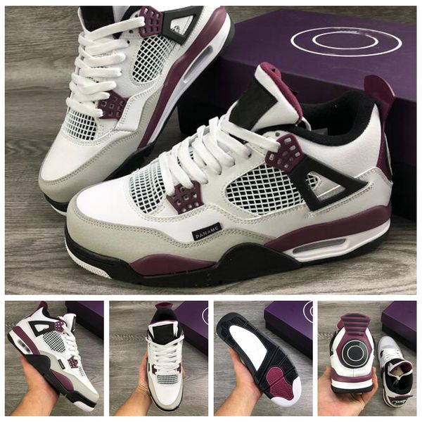 новые top paris 4 jumpman 2020 мужская баскетбол обувь белый черный фиолетовый 4s кроссовки тренажёры спорт zapatos де chaussures с коробкой
новые top paris 4 jumpman 2020 мужская баскетбол обувь белый черный фиолетовый 4s кроссовки тренажёры спорт zapatos де chaussures с коробкой