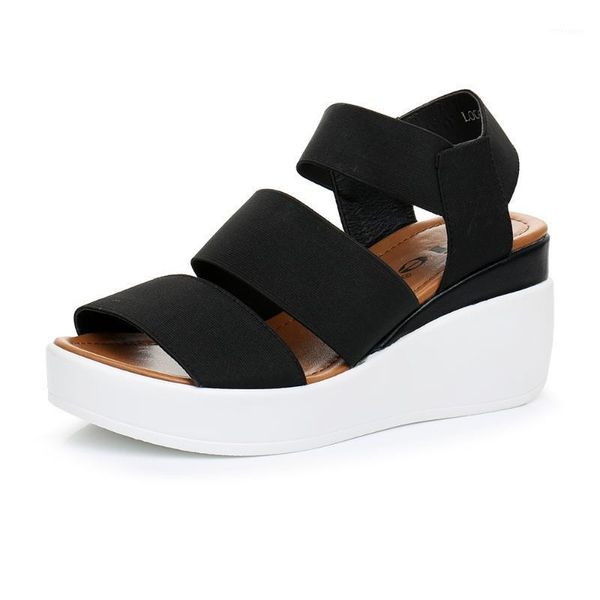 sandals eie 2021 summer thick bottom women's elastic band shoes wedge heel comfortable ladies open toe women1, Black
sandals eie 2021 summer thick bottom women's elastic band shoes wedge heel comfortable ladies open toe women1, Black