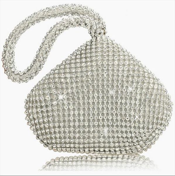 2019 new fashion womens handbag solid silver small mini diamonds nightclub party evening rhinestone bag cluntch purse
2019 new fashion womens handbag solid silver small mini diamonds nightclub party evening rhinestone bag cluntch purse