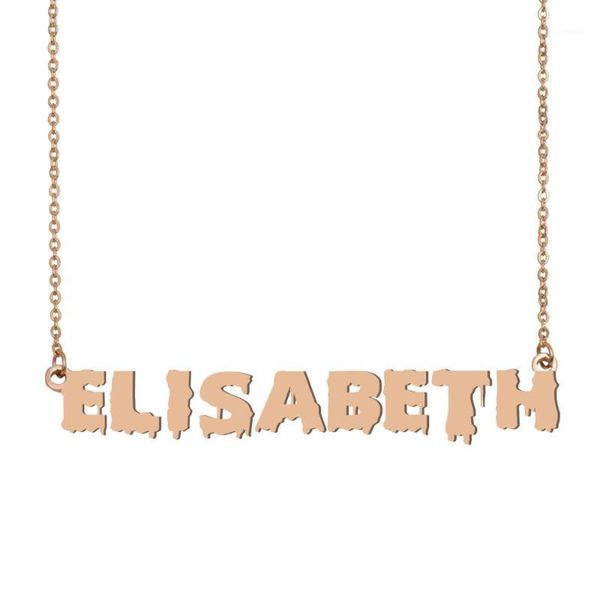 elisabeth name necklace , cool bloody art name necklace for halloween and santa's day jewelry gift for kids boys girls1, Silver
elisabeth name necklace , cool bloody art name necklace for halloween and santa's day jewelry gift for kids boys girls1, Silver