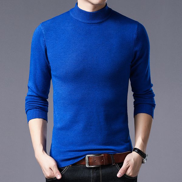 2020 brand winter new men's sweater knitted shirts pure color semi-turtleneck sweater pullover for male sweater clothing, White;black
2020 brand winter new men's sweater knitted shirts pure color semi-turtleneck sweater pullover for male sweater clothing, White;black