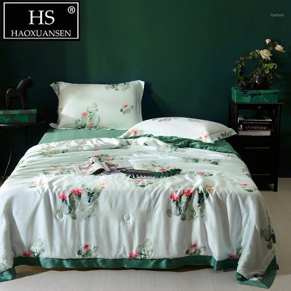 luxury cactus pattern summer thin quilt 100% lyocell tencel 100s fabric comforter queen king size quilted bedspread1
luxury cactus pattern summer thin quilt 100% lyocell tencel 100s fabric comforter queen king size quilted bedspread1