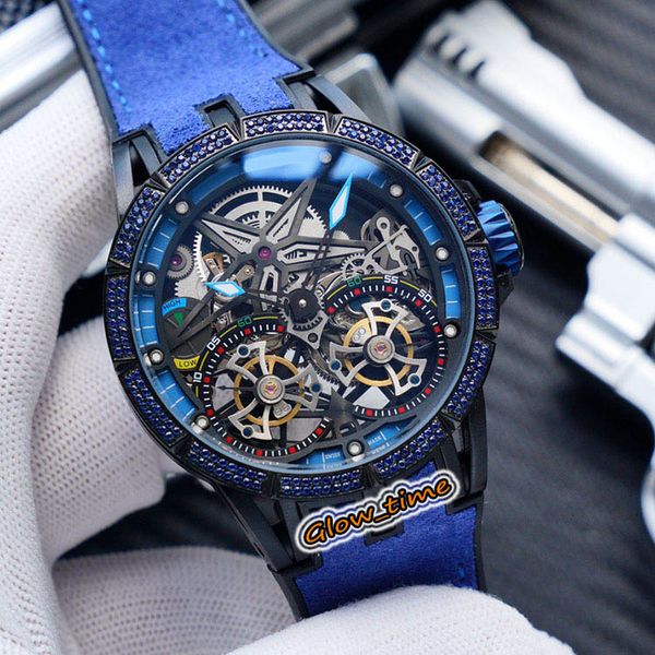 new high version excalibur rddbex0599 tourbillon skeleton dial automatic mechanical mens watch diamond black case rubber strap sport watches, Slivery;brown
new high version excalibur rddbex0599 tourbillon skeleton dial automatic mechanical mens watch diamond black case rubber strap sport watches, Slivery;brown