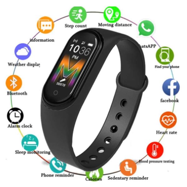 m5 watch, bluetooth, smart sports wristband, heart rate control pedometer, suitable for android and iosjk
m5 watch, bluetooth, smart sports wristband, heart rate control pedometer, suitable for android and iosjk