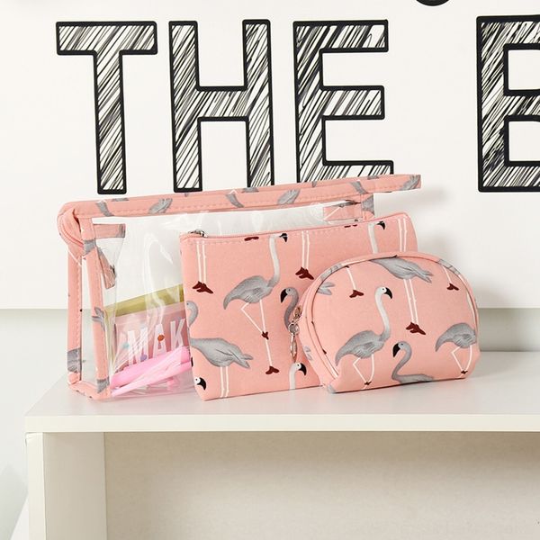 abvsx new transparent little swan f428e cosmetics portable wash bag storage storage bag three-piece travel
abvsx new transparent little swan f428e cosmetics portable wash bag storage storage bag three-piece travel
