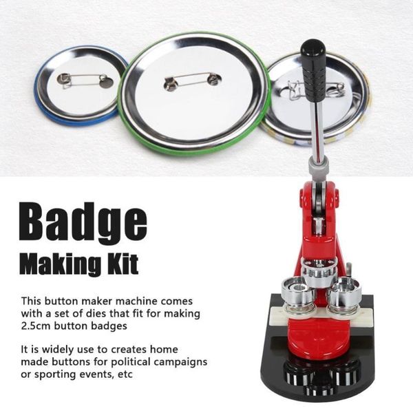 25mm/32mm/58mm badge maker machine making pin button press cutter 1000 circle buttbadge machine making kits1
25mm/32mm/58mm badge maker machine making pin button press cutter 1000 circle buttbadge machine making kits1