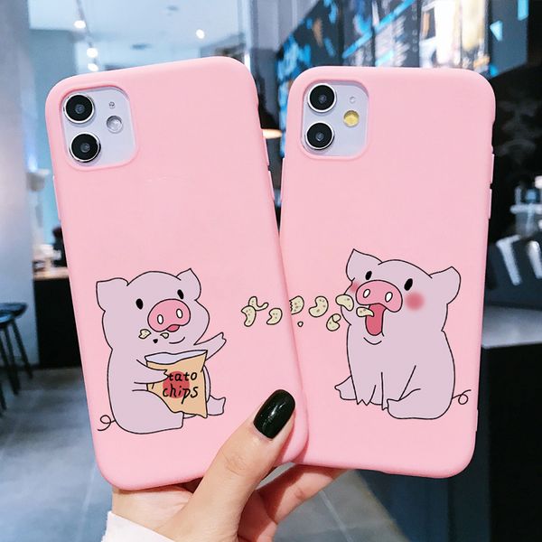 Cute Couples Pig Phone Case For iphone 12 mini 11 Pro Max 6 6s 7 8 plus X XR XS Max SE 2020 Back Cover Funny Cartoon Soft Cases
Cute Couples Pig Phone Case For iphone 12 mini 11 Pro Max 6 6s 7 8 plus X XR XS Max SE 2020 Back Cover Funny Cartoon Soft Cases