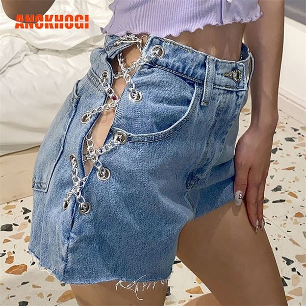 side hollow out chain women short jeans cross bandage high waist denim summer wide leg ladies shorts wt46 y200822, Blue
side hollow out chain women short jeans cross bandage high waist denim summer wide leg ladies shorts wt46 y200822, Blue