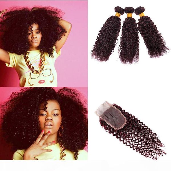 brazilian kinky curly hair with closure 3 bundles human hair with closure 99j red wine brazilian hair bundles with 4x4 lace closures, Black;brown
brazilian kinky curly hair with closure 3 bundles human hair with closure 99j red wine brazilian hair bundles with 4x4 lace closures, Black;brown
