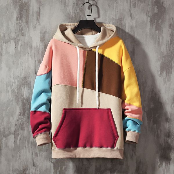 patchwork style autumn spring 2020 hoodie sweatshirt mens hip hop punk pullover streetwear casual fashion clothes, Black
patchwork style autumn spring 2020 hoodie sweatshirt mens hip hop punk pullover streetwear casual fashion clothes, Black