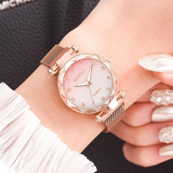 fashion women watches romantic starry sky magnet buckle watch ladies rose gold stainless steel casual quartz watch female clock, Slivery;brown
fashion women watches romantic starry sky magnet buckle watch ladies rose gold stainless steel casual quartz watch female clock, Slivery;brown