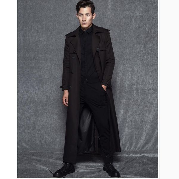 2020 and winter autumn trench men new on the knee sprawling wide trend male jacket super long coat length ocn7, Tan;black
2020 and winter autumn trench men new on the knee sprawling wide trend male jacket super long coat length ocn7, Tan;black