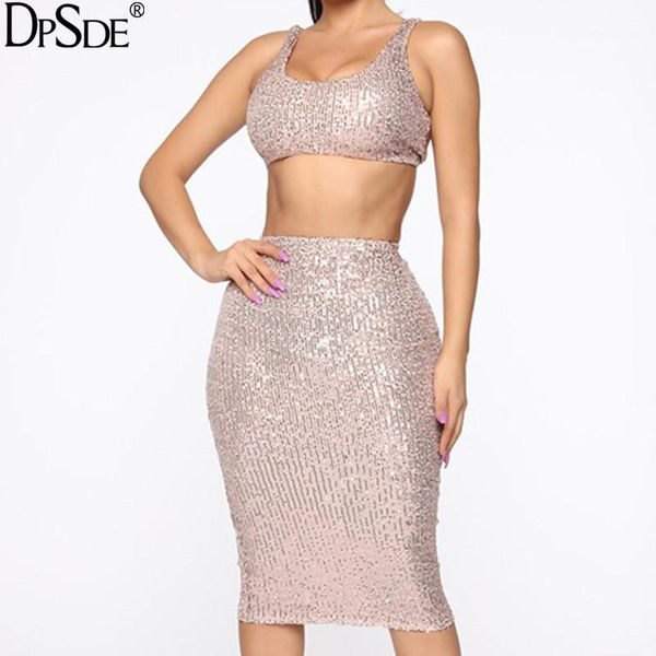 2020 women fashion new club party style sleeveless round neck short elastic long skirt sequins decoration 2 piece sets1, White
2020 women fashion new club party style sleeveless round neck short elastic long skirt sequins decoration 2 piece sets1, White