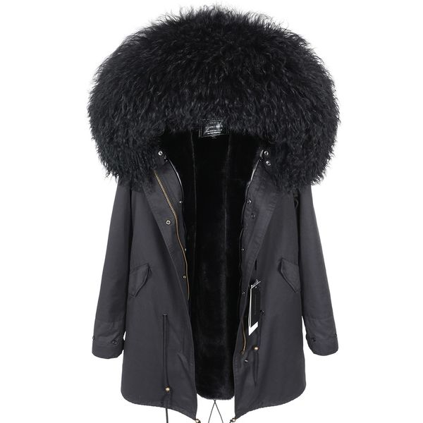 fashion 2021 new winter wear keep warm women's clothes oversized lamb skin collar parker more velvet thicken coat loose luoi, Black
fashion 2021 new winter wear keep warm women's clothes oversized lamb skin collar parker more velvet thicken coat loose luoi, Black