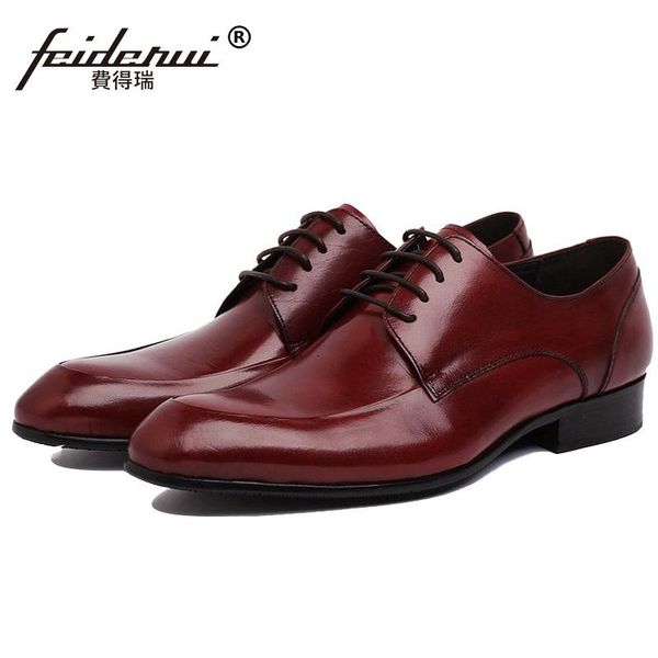 british designer man derby dress office shoes male genuine leather wedding oxfords luxury round men's handmade footwear ei71, Black
british designer man derby dress office shoes male genuine leather wedding oxfords luxury round men's handmade footwear ei71, Black