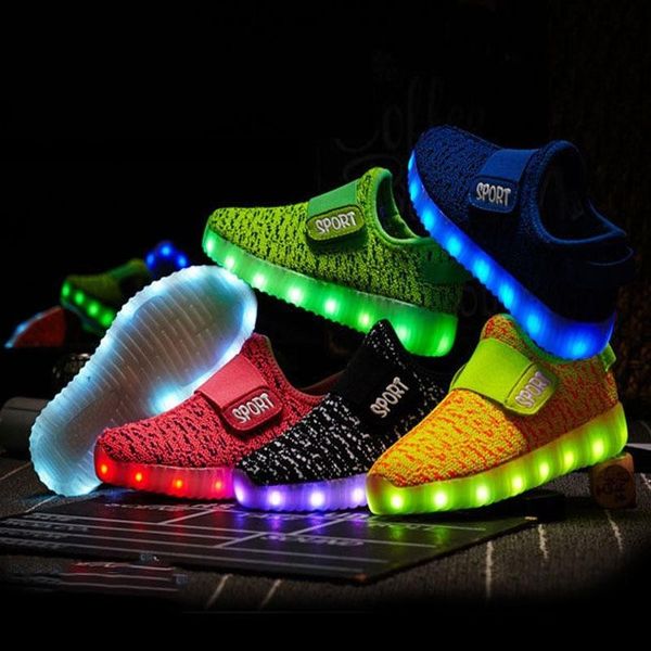 usb recharge hook loop children's glowing led luminous shoes kids sneakers, Black
usb recharge hook loop children's glowing led luminous shoes kids sneakers, Black
