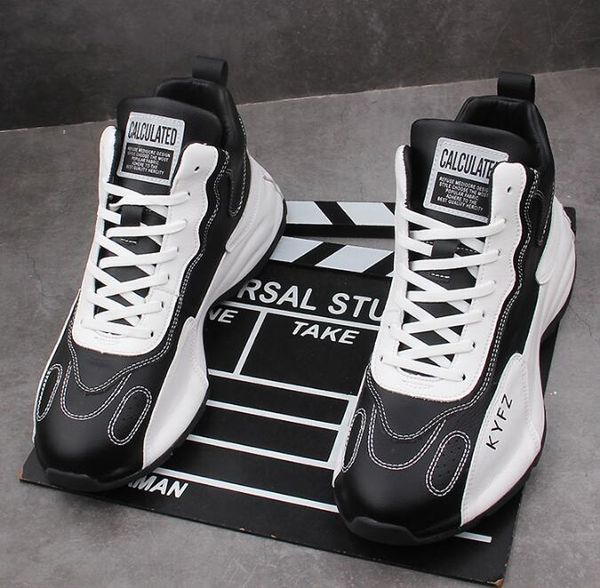 outdoor men's platform shoes sneakers casual shoes hip-hop cool web celebrity ankle boots zapatillas hombre, Black
outdoor men's platform shoes sneakers casual shoes hip-hop cool web celebrity ankle boots zapatillas hombre, Black