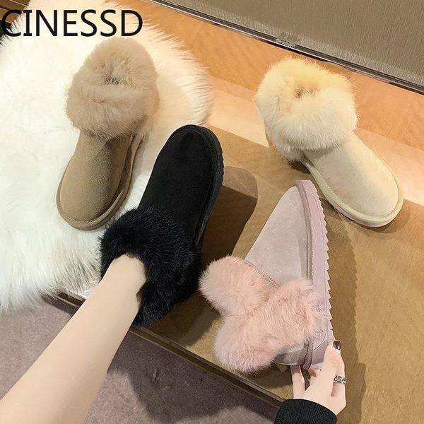 2020 autumn and winter new snow boots short-tube fur thick-soled plus velvet cotton shoes fashion one-step short boots, Black
2020 autumn and winter new snow boots short-tube fur thick-soled plus velvet cotton shoes fashion one-step short boots, Black