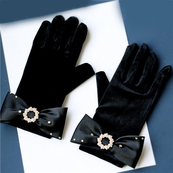 wedding gloves for bride bridal gloves women bowknot pearl beaded satin gloves finger velvet gants de femmes dress with h jlldlz, White
wedding gloves for bride bridal gloves women bowknot pearl beaded satin gloves finger velvet gants de femmes dress with h jlldlz, White