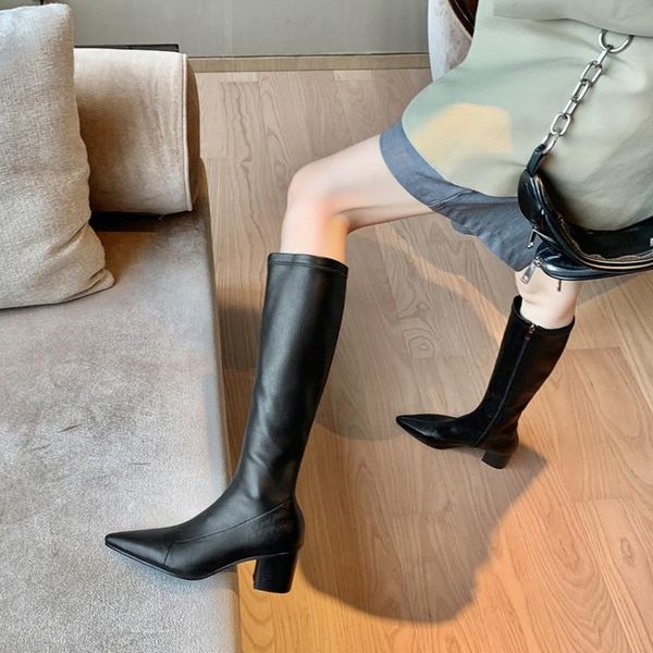 boots mljuese 2021 women knee-high stretch fabric winter short plush black color pointed toe high heels female
boots mljuese 2021 women knee-high stretch fabric winter short plush black color pointed toe high heels female
