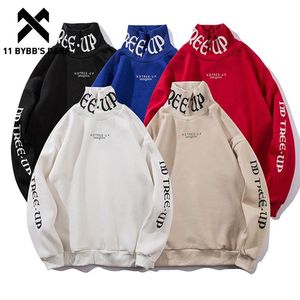 11 bybb's dark hip hop fleece hoodies men letter print sweatshirts turtleneck pullover streetwear 2020 winter warm casual c0127, Black
11 bybb's dark hip hop fleece hoodies men letter print sweatshirts turtleneck pullover streetwear 2020 winter warm casual c0127, Black