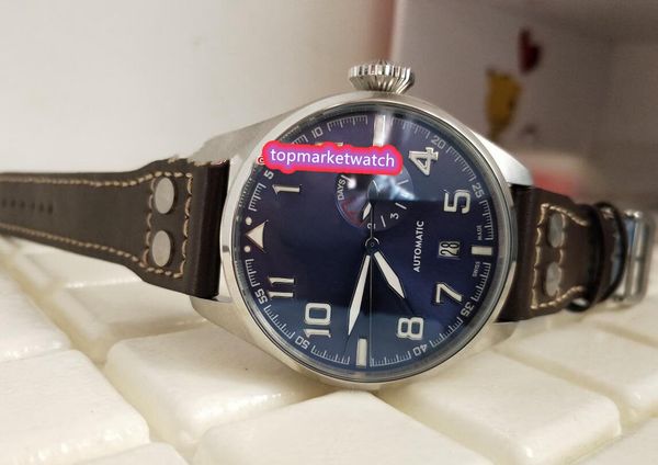 manufacturers items 46mm pilot iw500908 7 days power reserve stainless steel leather bands mechanical automati, Slivery;brown
manufacturers items 46mm pilot iw500908 7 days power reserve stainless steel leather bands mechanical automati, Slivery;brown
