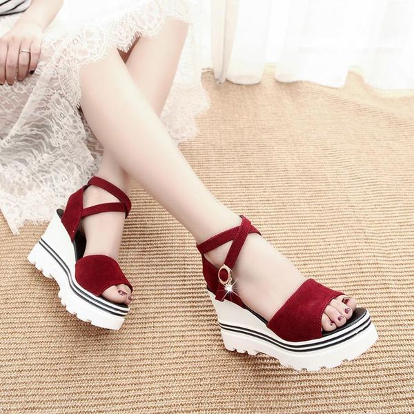 2021summer new style arrived platform wedges sandals women fashion high heels female slippers, Black
2021summer new style arrived platform wedges sandals women fashion high heels female slippers, Black