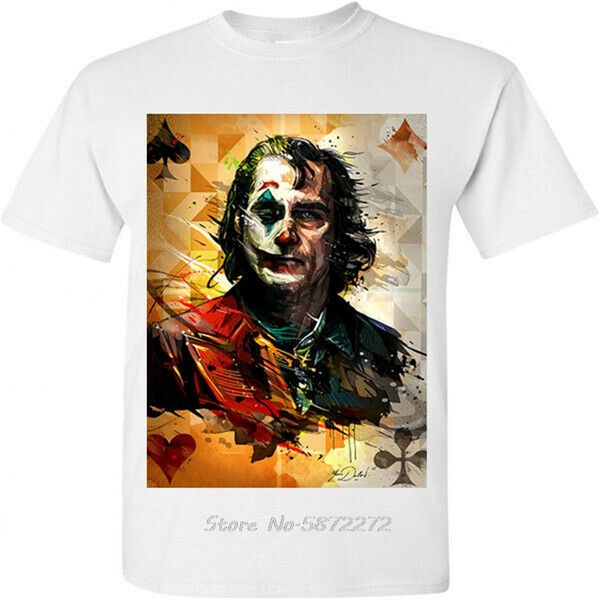 sport new joker poster joaquin phoenix movie tv white t-shirt summer men funny o-neck tshirt vintage tee shirt
sport new joker poster joaquin phoenix movie tv white t-shirt summer men funny o-neck tshirt vintage tee shirt