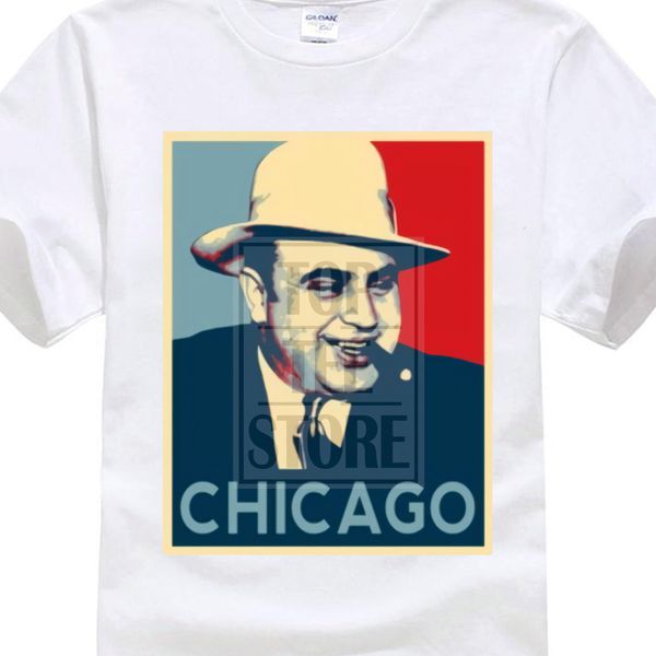 2017 men's funny al capone italian gangster chicago hope obama t shirt sport hooded sweatshirt hoodie