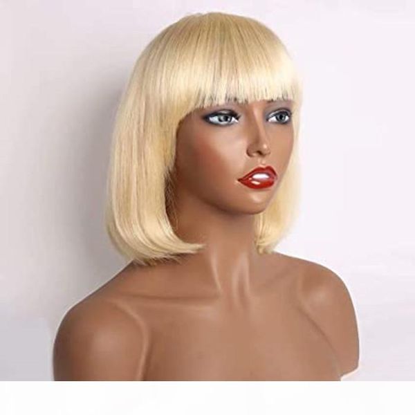 blonde 613 bob wig with bangs short brazilian cuticles diva donor straight 130% density hair glueless wig silky machine made wigs for women, Black;brown
blonde 613 bob wig with bangs short brazilian cuticles diva donor straight 130% density hair glueless wig silky machine made wigs for women, Black;brown