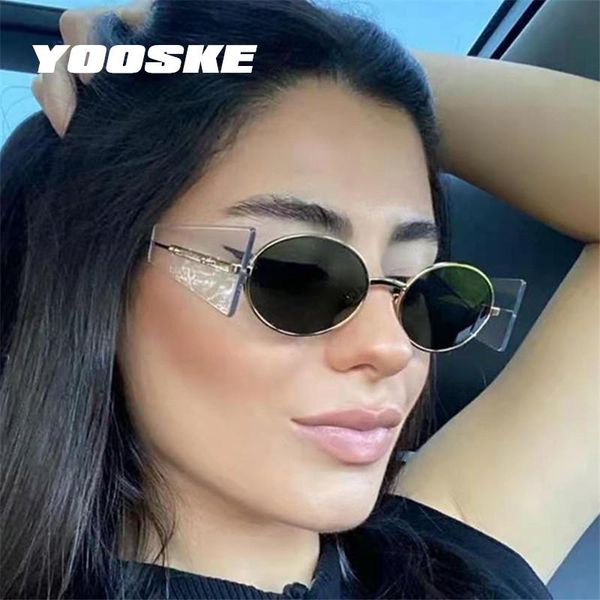 sunglasses yooske vintage steampunk women men brand designer metal round sun glasses retro steam punk eyewear uv400, White;black
sunglasses yooske vintage steampunk women men brand designer metal round sun glasses retro steam punk eyewear uv400, White;black
