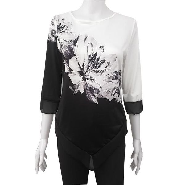 women blouses summer new o neck leisure stretch blouse white loose vintage floral print shirts blusas 5xl plus large size
women blouses summer new o neck leisure stretch blouse white loose vintage floral print shirts blusas 5xl plus large size