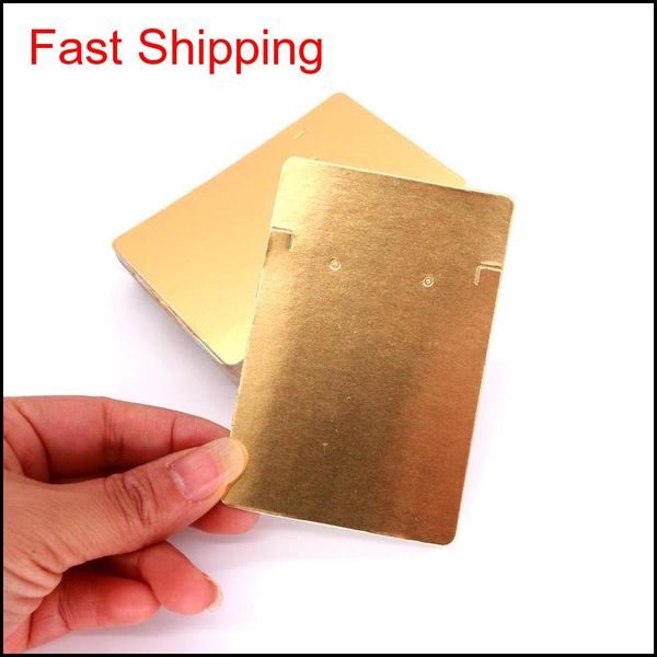 100pcs/lot pure gold color 6x9cm earrings card ear stud packing card jewelry display hang tag label printing bmhl9
100pcs/lot pure gold color 6x9cm earrings card ear stud packing card jewelry display hang tag label printing bmhl9